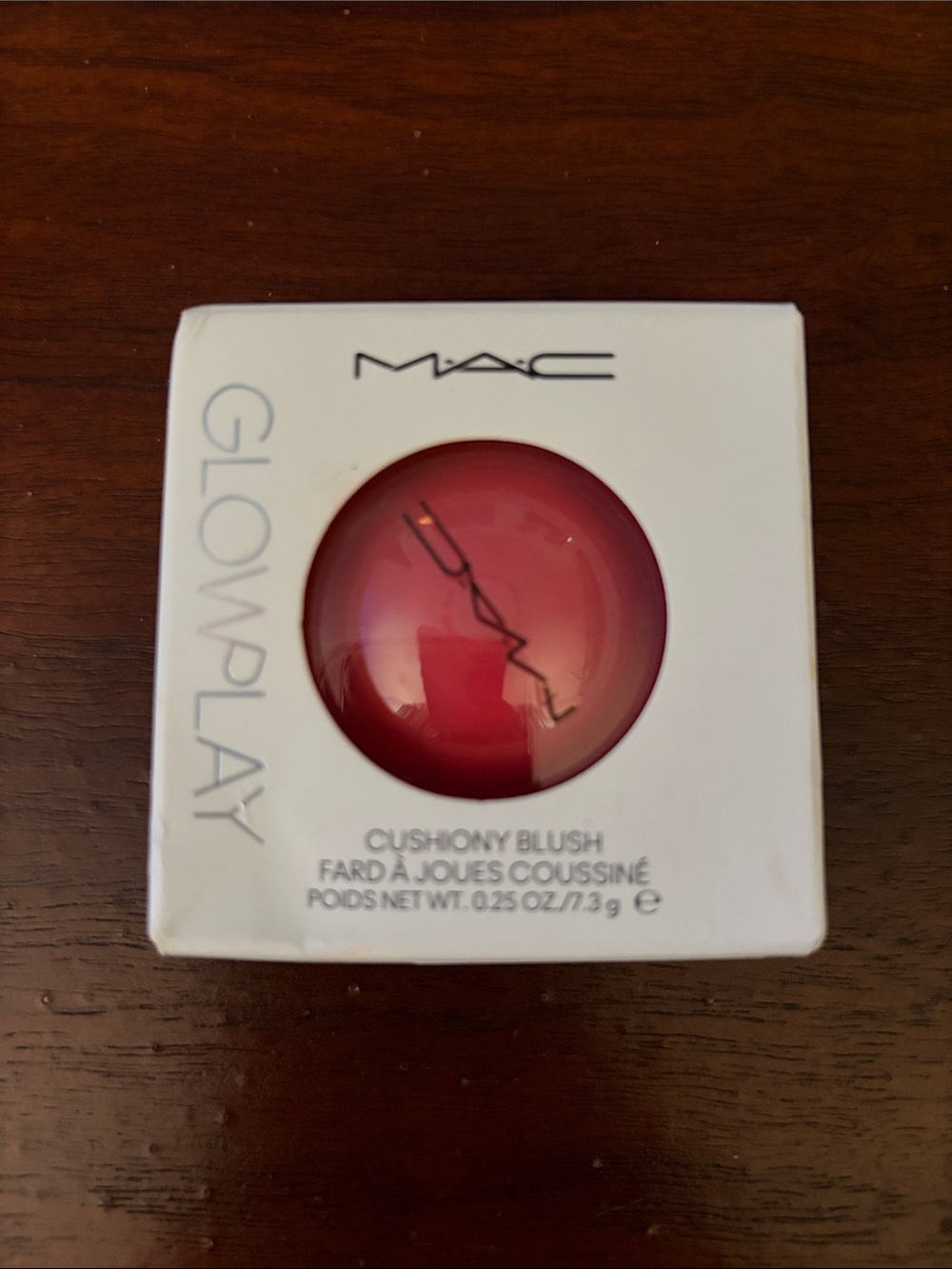 New in box MAC Glowplay Cushiony Blush — “Heat Index”